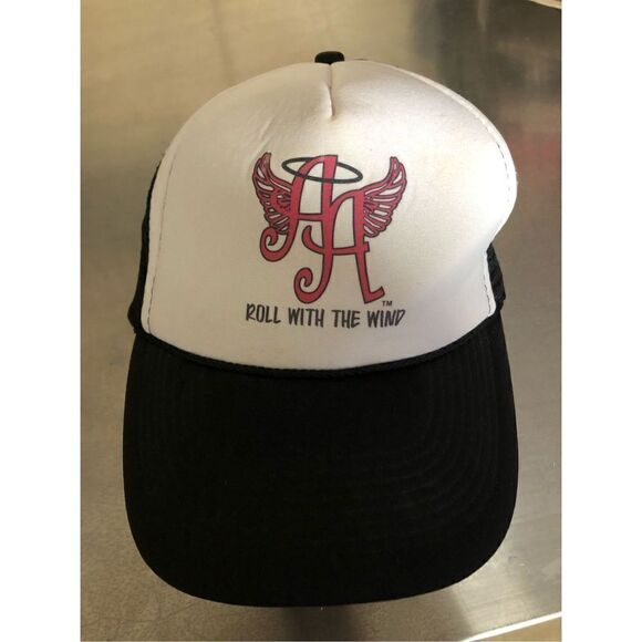 AA Hat"Roll with the Wind" Angels Otto Hat Mesh Snap Back - Picture 1 of 3